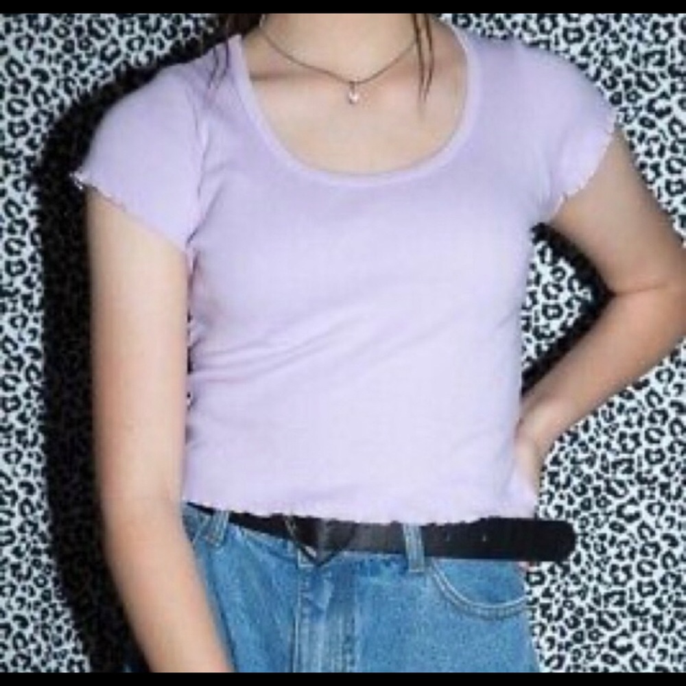 Brandy Melville Wynn top in purple